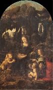 LEONARDO da Vinci The Virgin of the rocks china oil painting artist